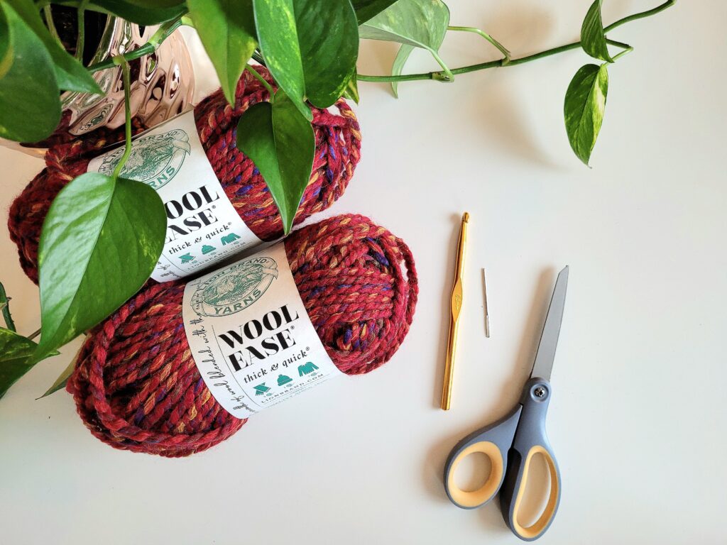 wool ease yarn