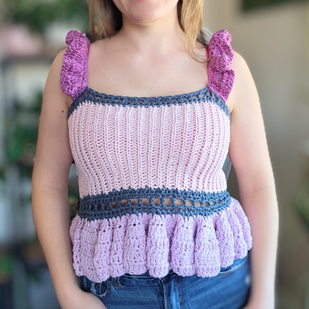 Cotton Candy Dream Top Crochet Pattern