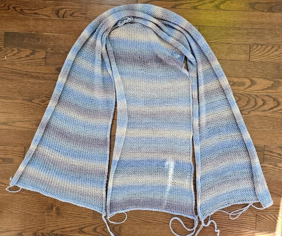 Cordelia Vest - Free Knitting Machine Pattern