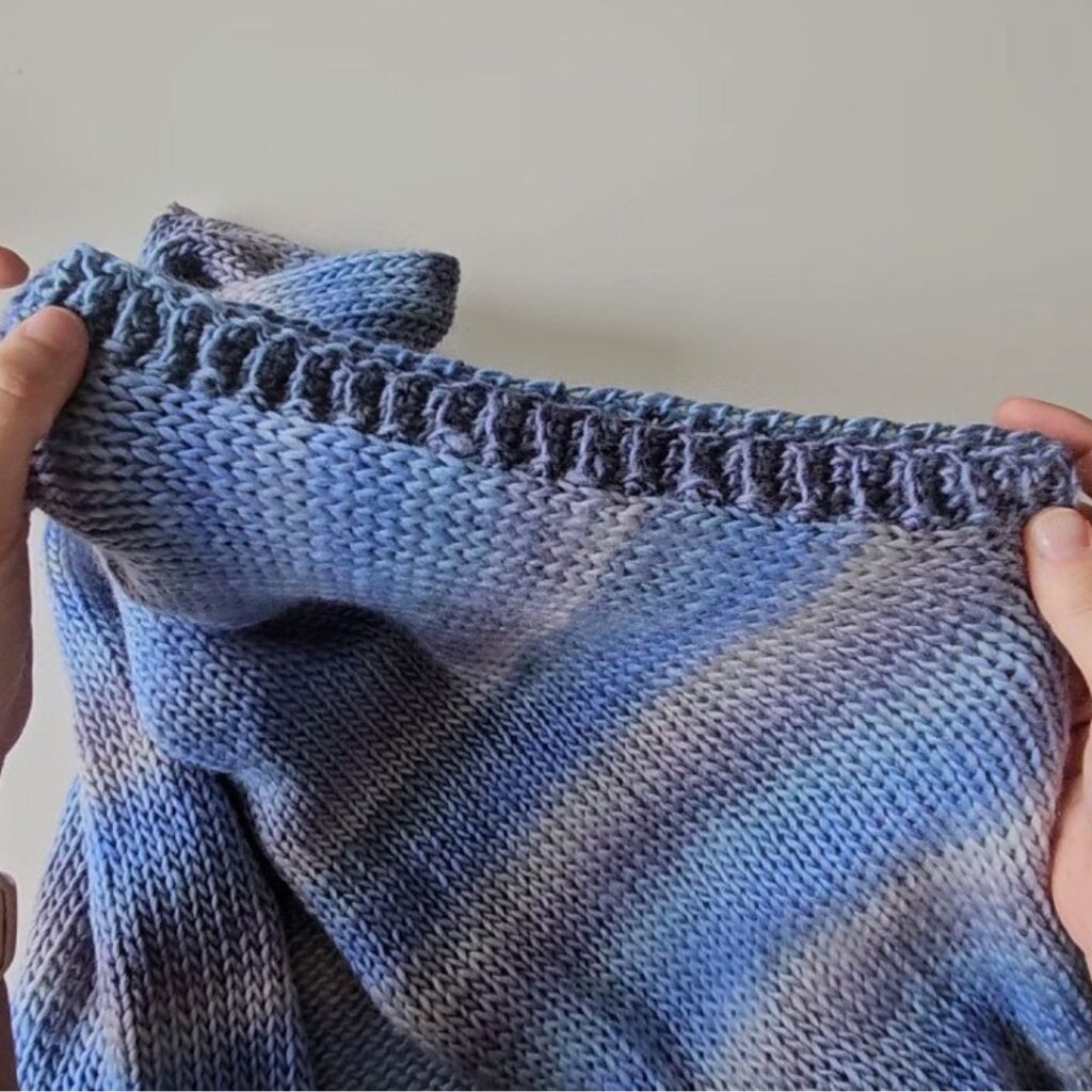 single crochet ribbing 