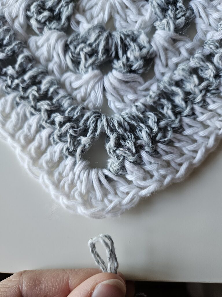 crochet project fringe